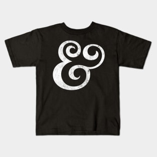 Ampersand / Retro Design Gift Kids T-Shirt